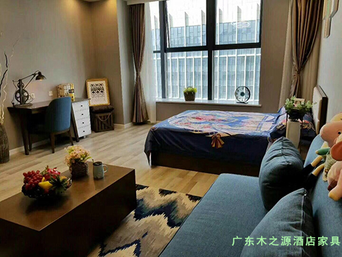 青海西宁新千金陵公寓客厅家具图